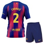 Günstige Fußballtrikots FC Barcelona Cubarsi 2 Kinder Heimtrikot 2025-26 Kurzarm